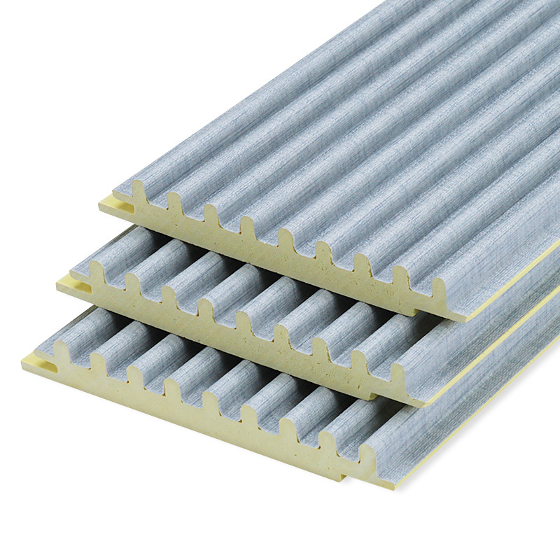 Panel dinding bergalur