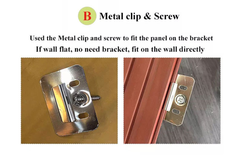 Panel dinding kayu bergalur
