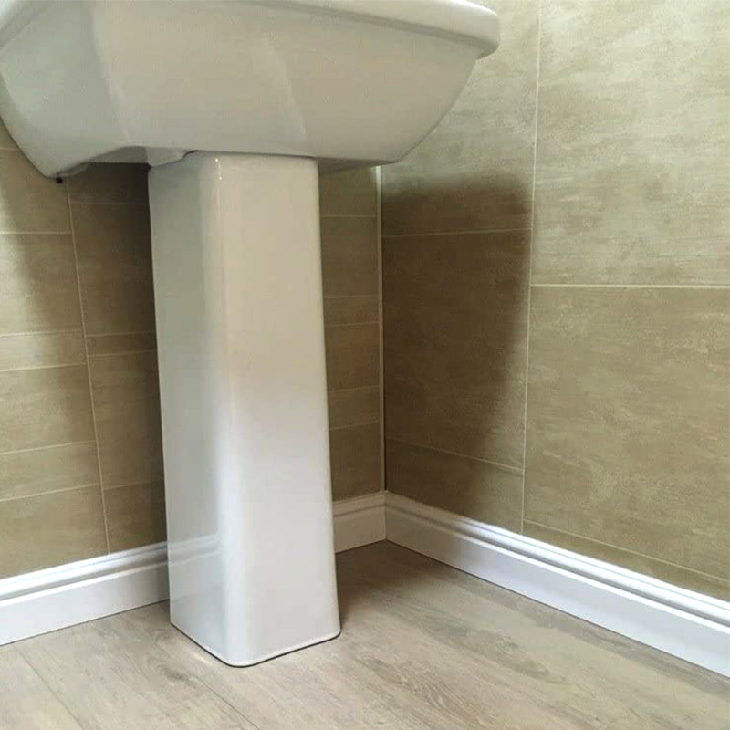 Papan skirting bilik mandi PVC kalis lembapan