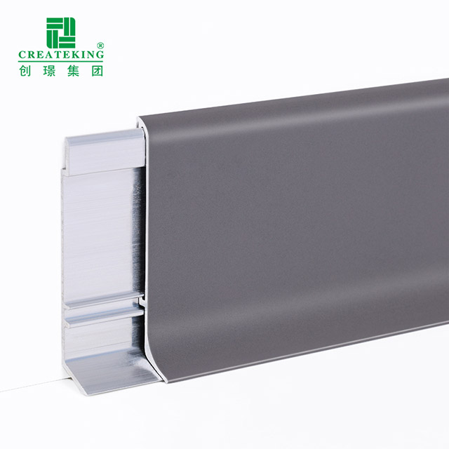 Skirting Lantai Aluminium 60*10mm