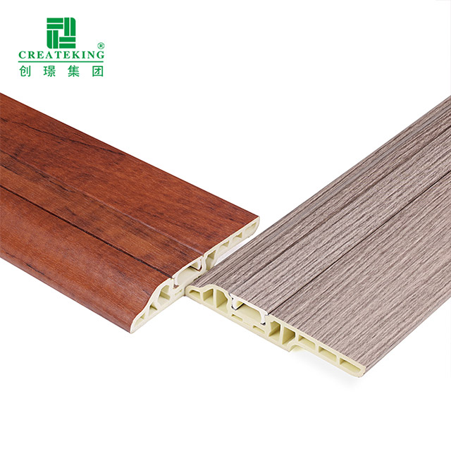 Papan Skirting Kuku Tersembunyi PVC 90*14mm