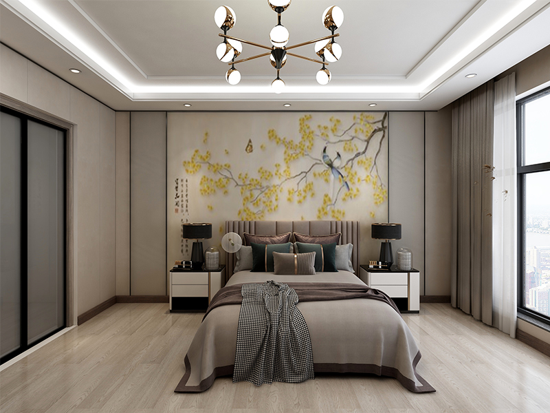 Lantai Papan Vinyl Kelihatan Kayu Kalis Acuan