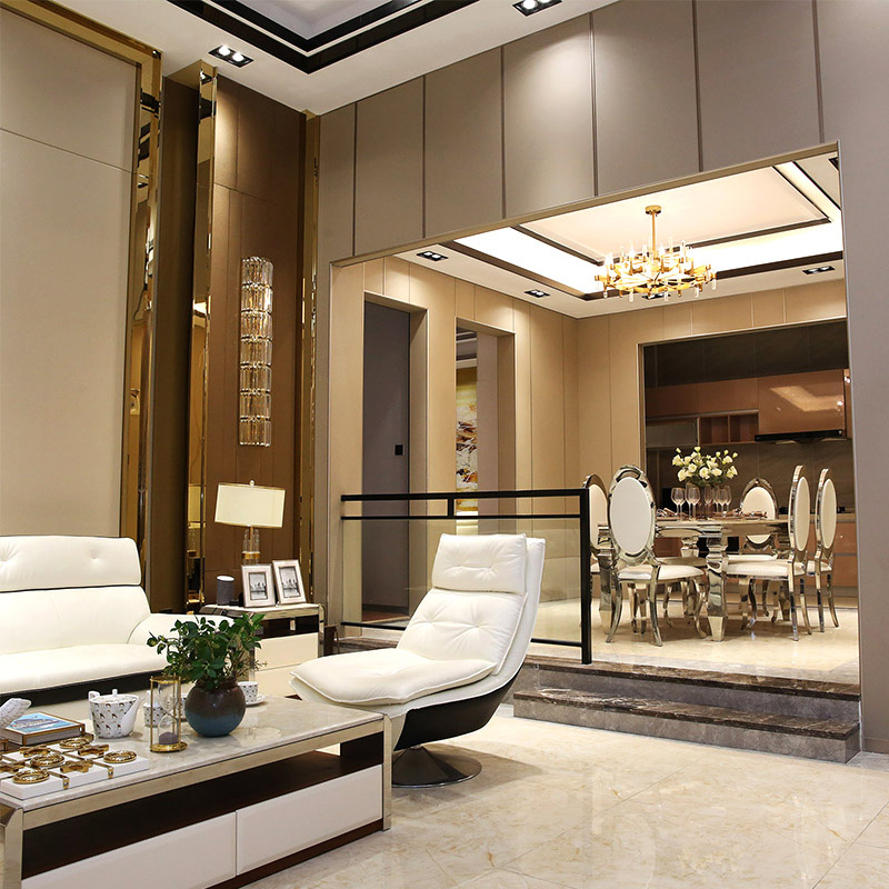 Jalur peralihan logam tahan lama untuk jubin