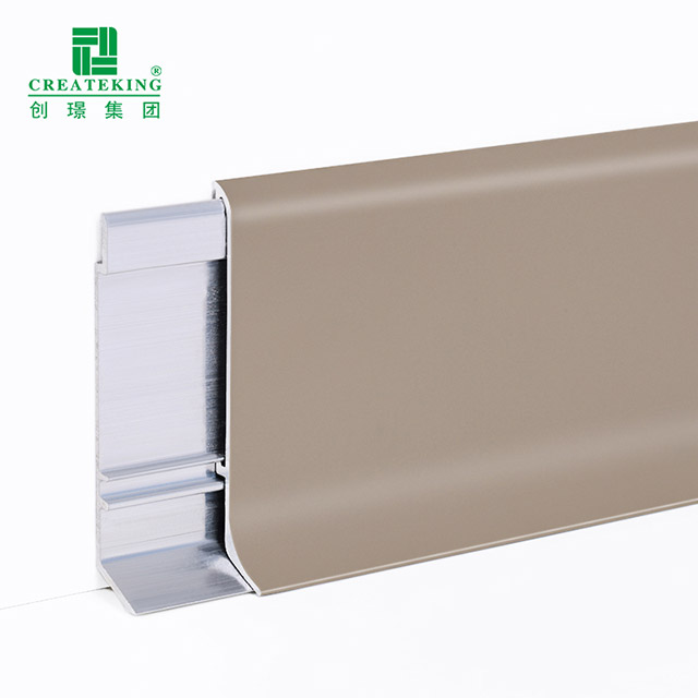 Skirting Lantai Aluminium 60*10mm