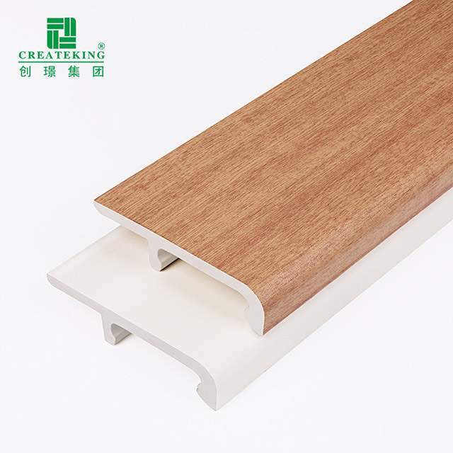 Papan Skirting Klip Pada PVC 75*15mm