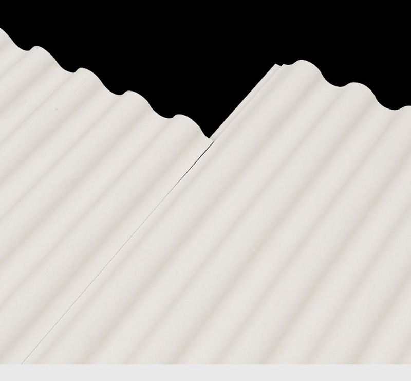 Panel dinding bergalur WPC