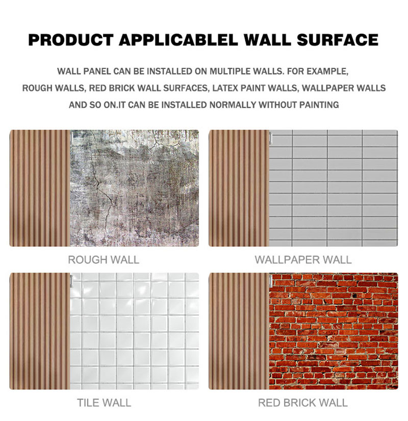 Pemasangan mudah panel dinding WPC