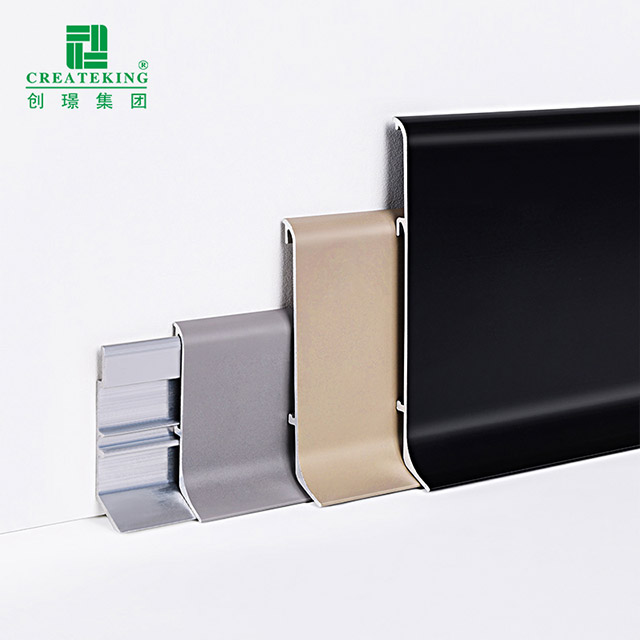 Skirting Lantai Aluminium 60*10mm