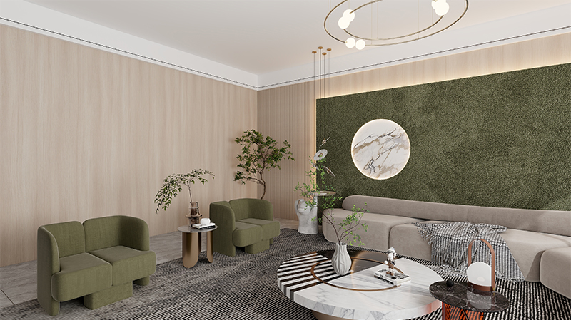 panel dinding bergalur