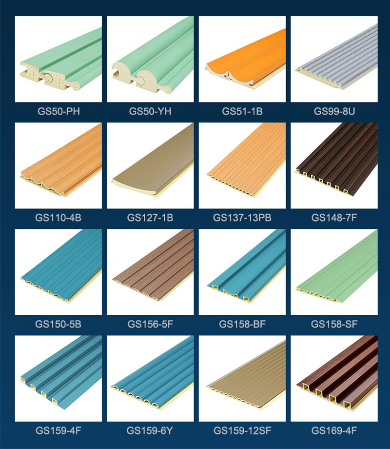 Pelbagai Saiz Panel WPC