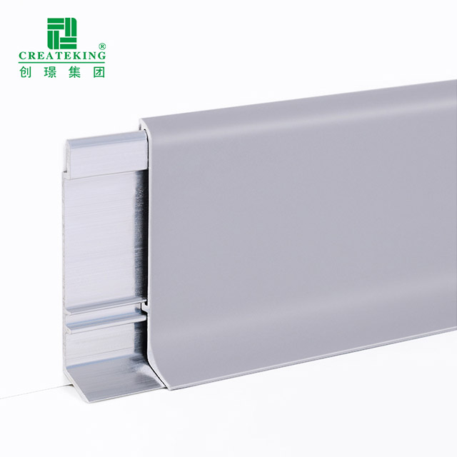 Skirting Lantai Aluminium 60*10mm