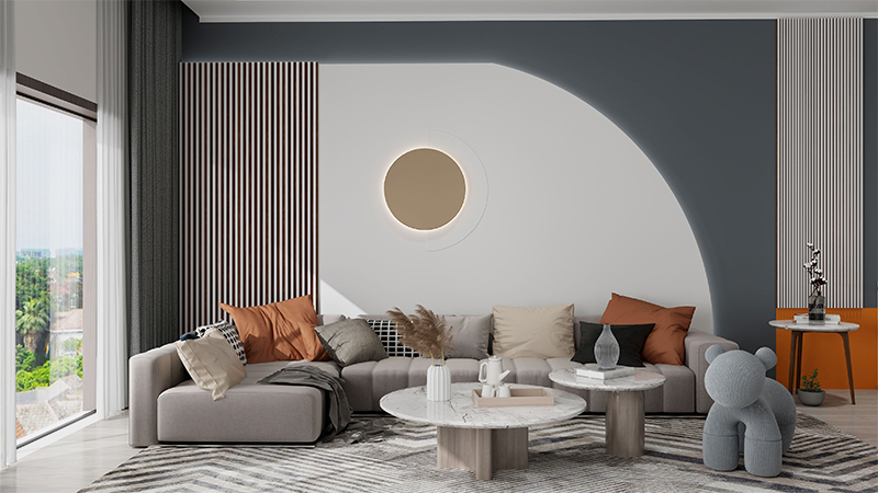 panel dinding bergalur