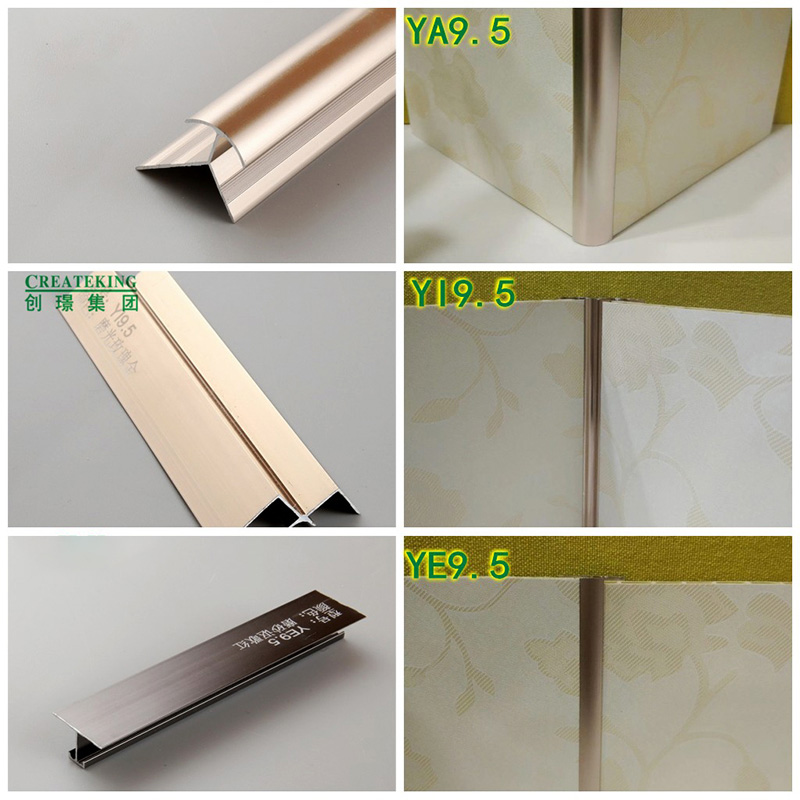 Kemasan jubin sudut dalam