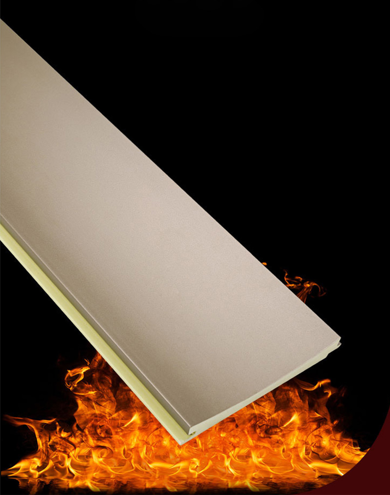 Papan dinding PVC kalis api