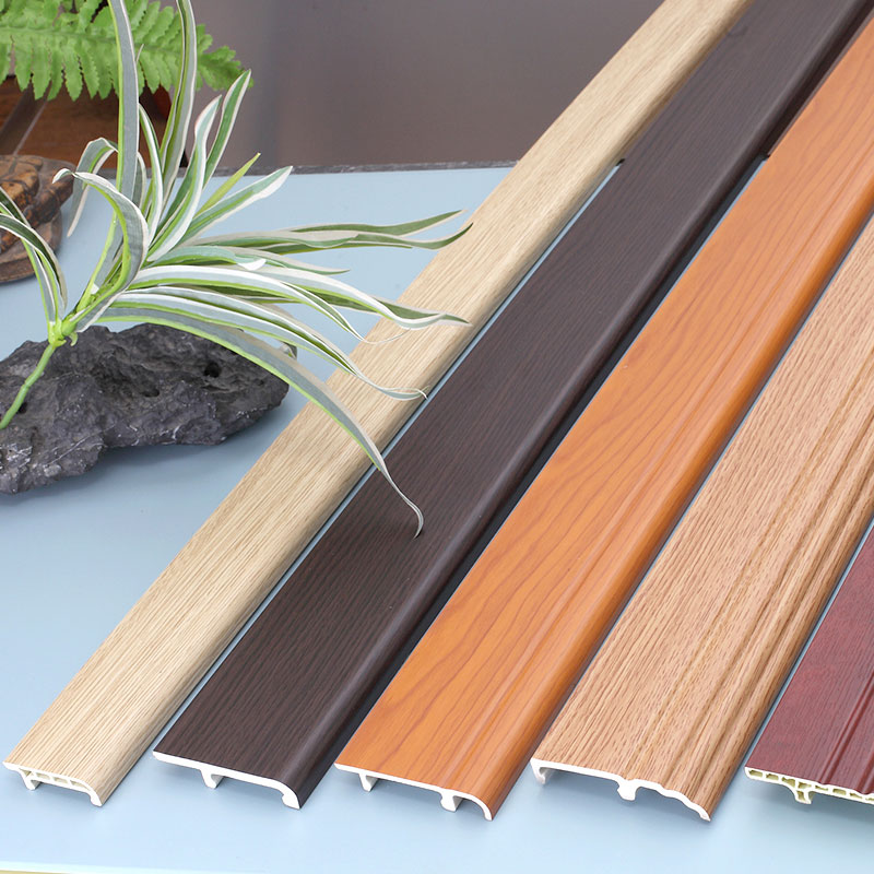 Papan skirting putih Bijian Kayu