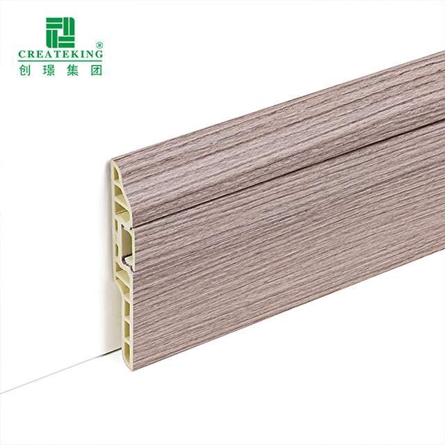 Papan Skirting Kuku Tersembunyi PVC 90*14mm