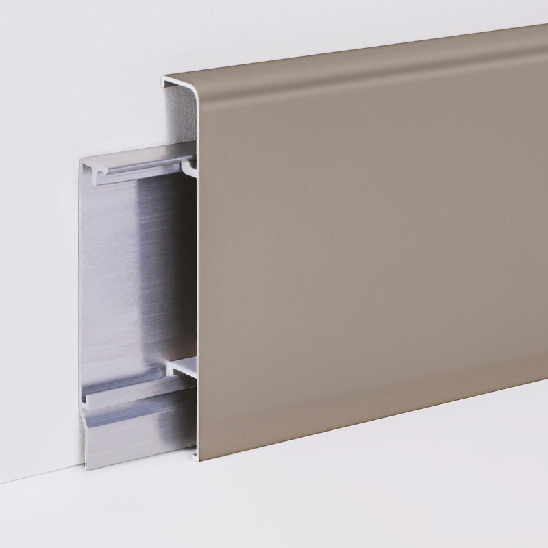 Profil skirting aluminium