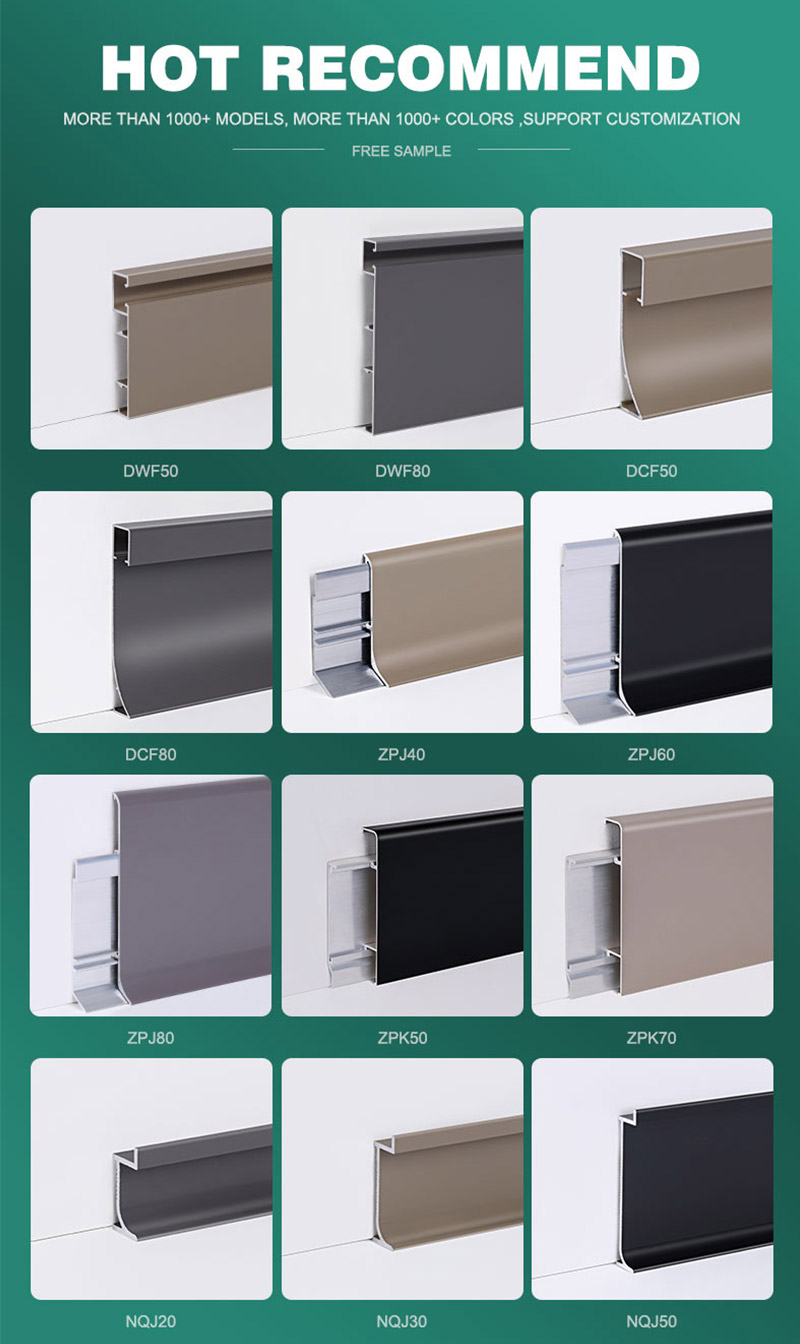 Harga skirting aluminium kalis air