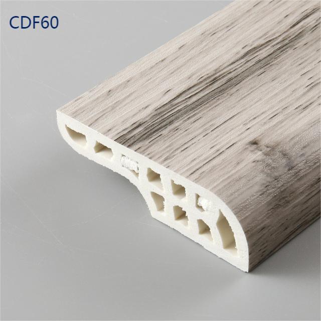 Papan Skirting PVC CDF60