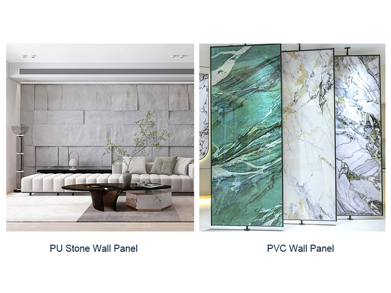 Panel Dinding Batu PU Vs Panel Dinding PVC: Panduan Komprehensif