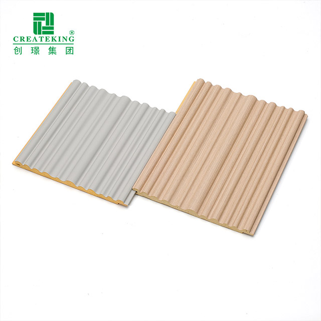 Jeriji Bentuk Gelombang Kayu Pepejal 159*11mm