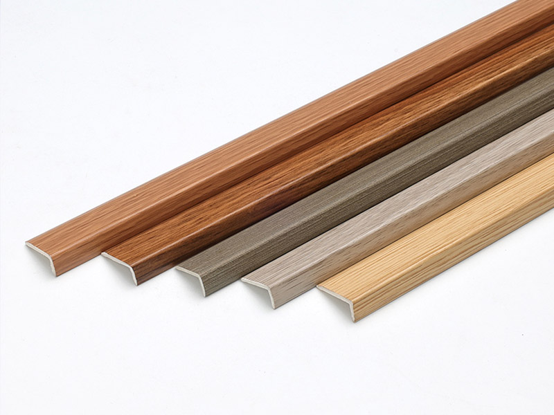 Jalur Tepi Lantai Laminat PVC 24*10mm berbentuk L