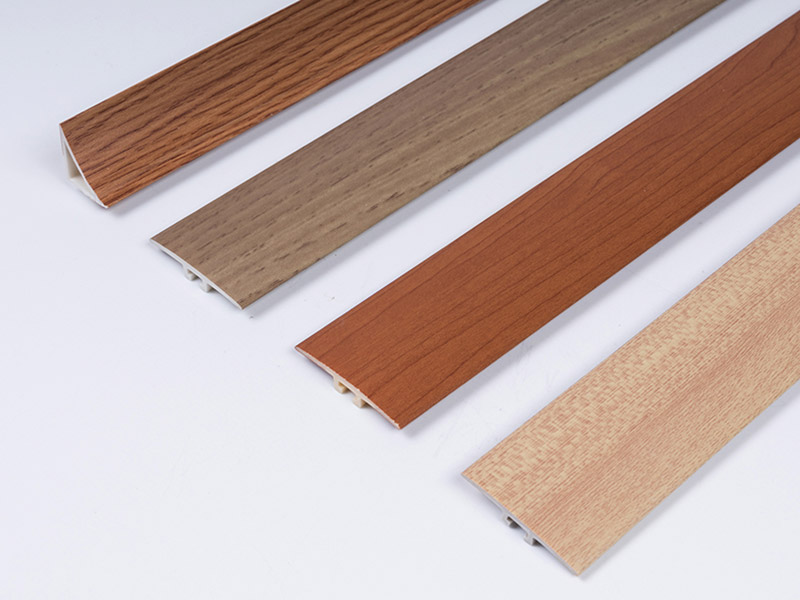 Jalur ambang pintu kelihatan kayu PVC 42*6.6mm