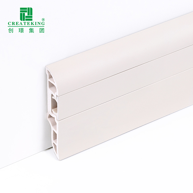 Papan Skirting Kuku Tersembunyi PVC 50*12mm