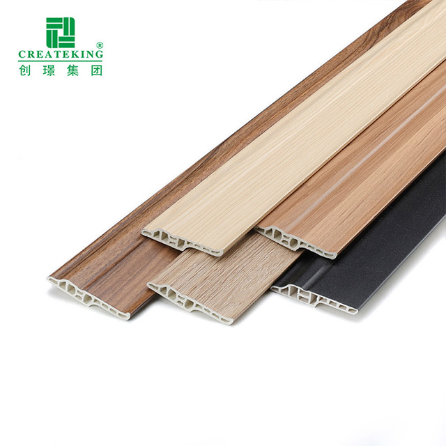 Papan Skirting Berongga Berbilang Rongga PVC 70*16mm
