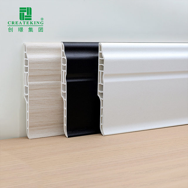 95*15.5mm PVC Lambs Lidah Skirting Papan