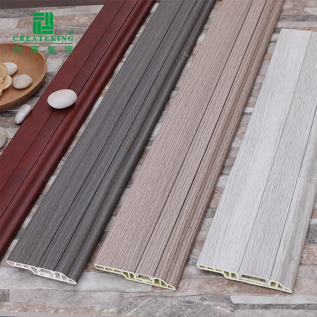 Papan Skirting Kuku Tersembunyi PVC 100*14mm