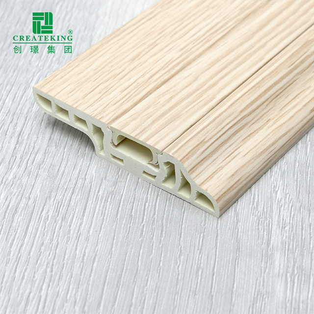Papan Skirting Kuku Tersembunyi PVC 70*14mm