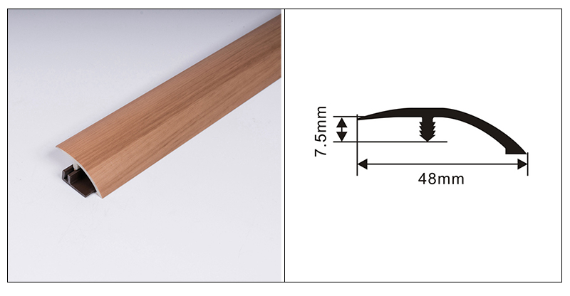 Pengurangan Lantai PVC 48*7.5mm
