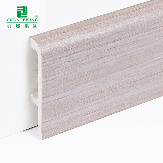 Papan Skirting Klip pada PVC 100*16mm
