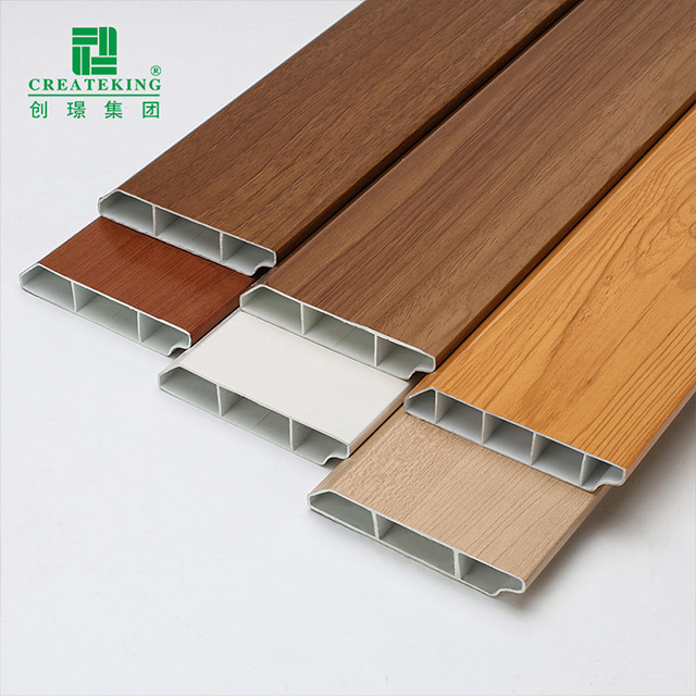 Papan Skirting Berongga PVC 99*19mm