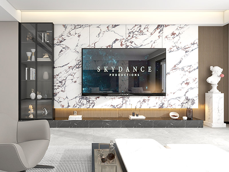 Lembaran Marmar bersalut UV