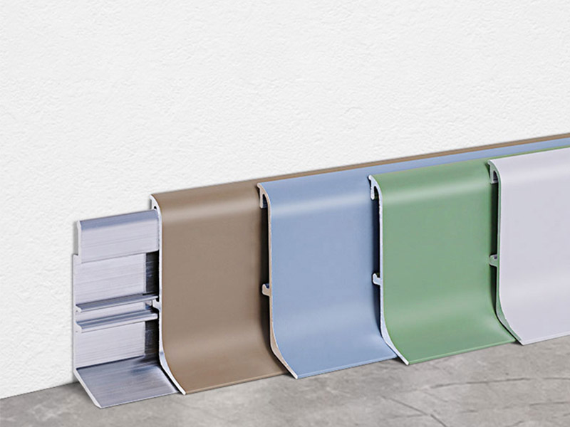 Skirting Lantai Aluminium 40*9mm