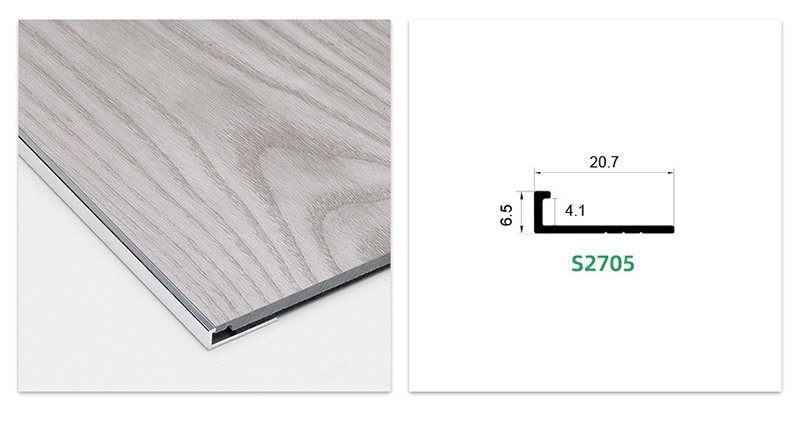 Kemasan Tepi Lantai C-Channel