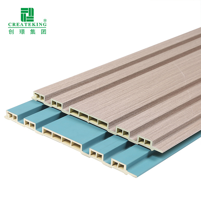 Panel dinding plastik kayu tersuai kilang China