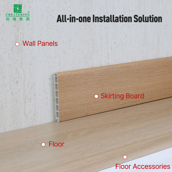Papan Tiang Komposit Plastik Batu 100*12mm