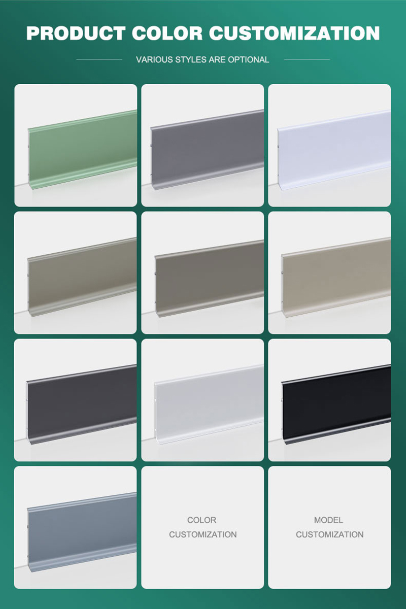 papan skirting aluminium lantai