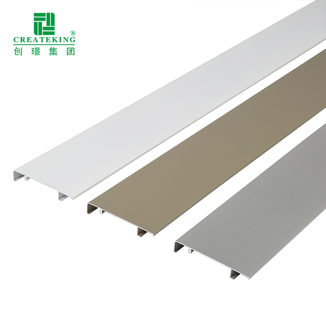 Pengeluar Foshan Mesra Alam Aluminium Aloi Skirting 