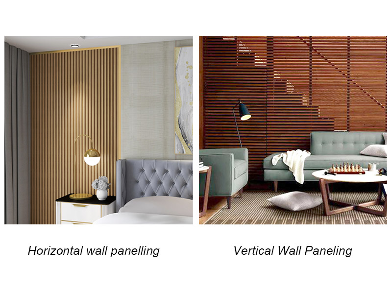 Apakah perbezaan antara panel menegak dan mendatar?