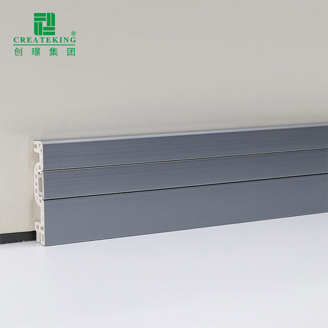 Papan Skirting Kuku Tersembunyi WPC 50*12mm