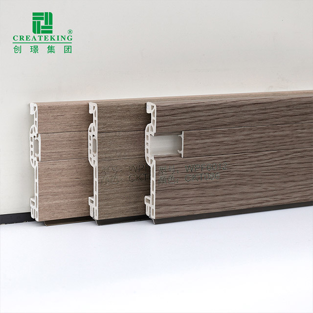 Papan Skirting Kuku Tersembunyi 60*12mm WPC