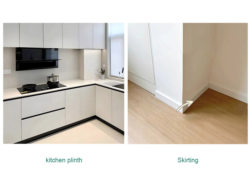 Apakah Perbezaan antara Alas Dapur Dan Skirting?