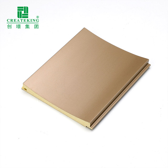 Panel Dinding Bergalur Dalam Arka Dalaman 128*15mm berbentuk gelombang