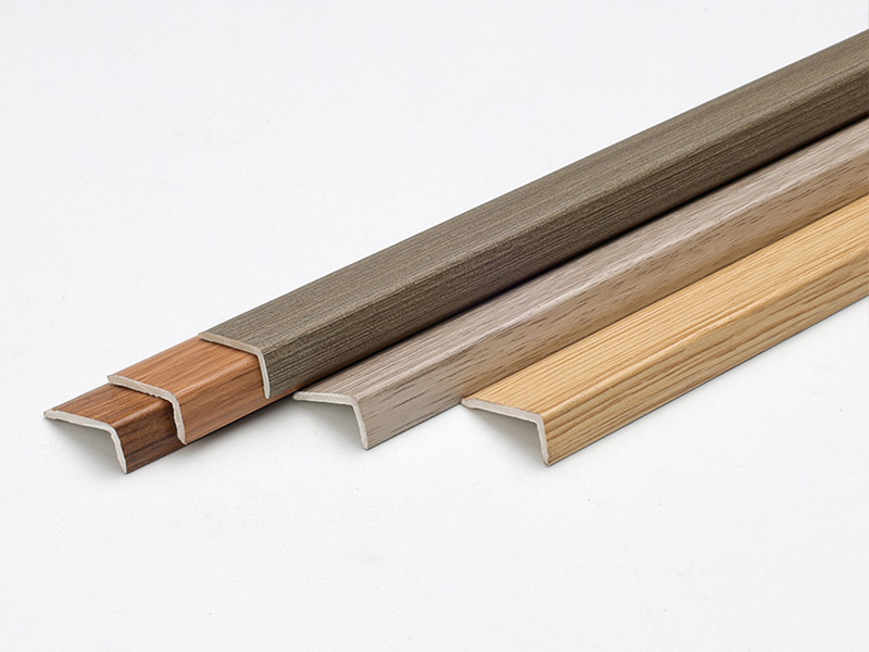 Jalur Tepi Lantai Laminat PVC 24*10mm berbentuk L
