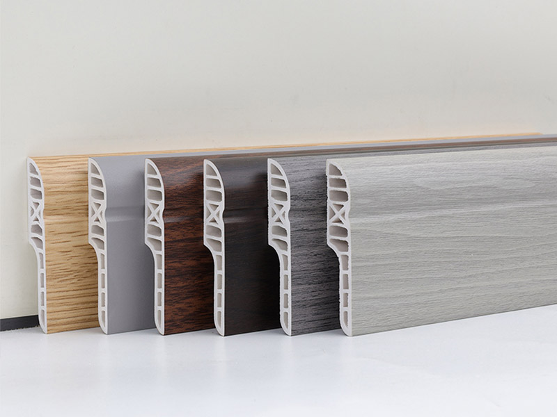 Papan Skirting Bulat Pensil PVC 70*15mm