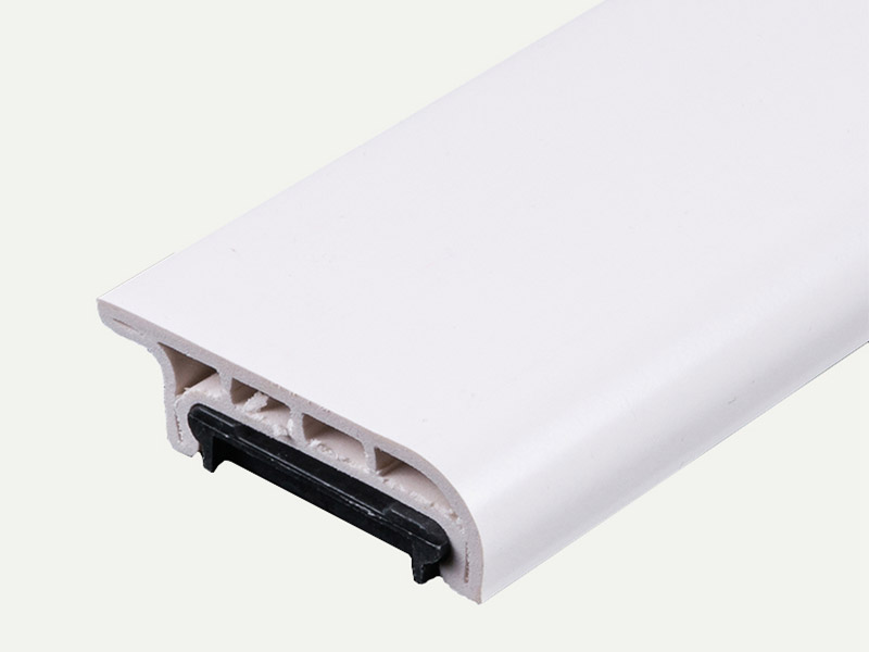 Papan Skirting Klip pada PVC 50*15mm